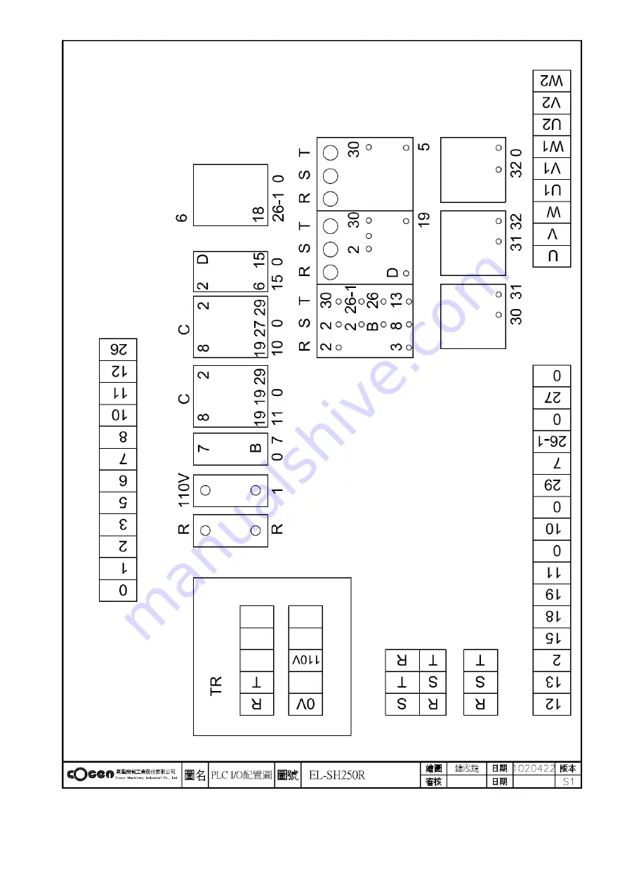 Cosen SH-250R Instruction Manual Download Page 51