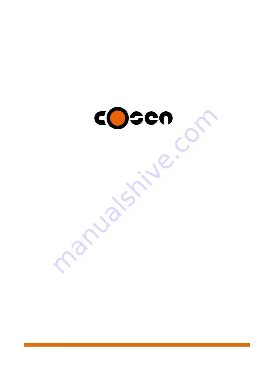 Cosen SH-250R Instruction Manual Download Page 96