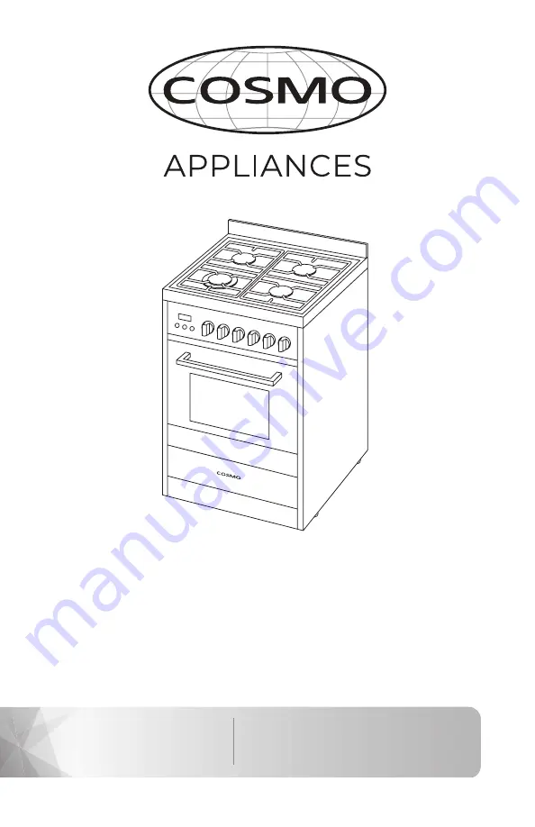 Cosmo COS-244AGC Installation Manual Download Page 1