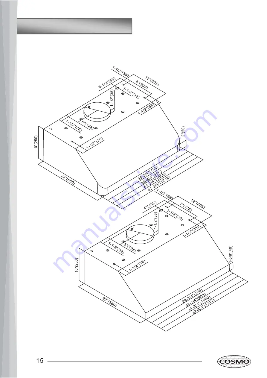 Cosmo COS-QB48 Installation Manual & User Manual Download Page 17