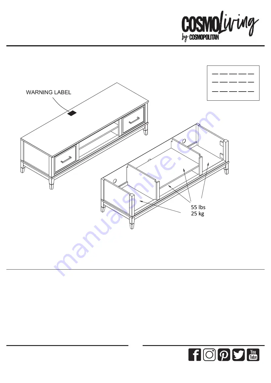 Cosmopolitan 1879408COM Instruction Booklet Download Page 9