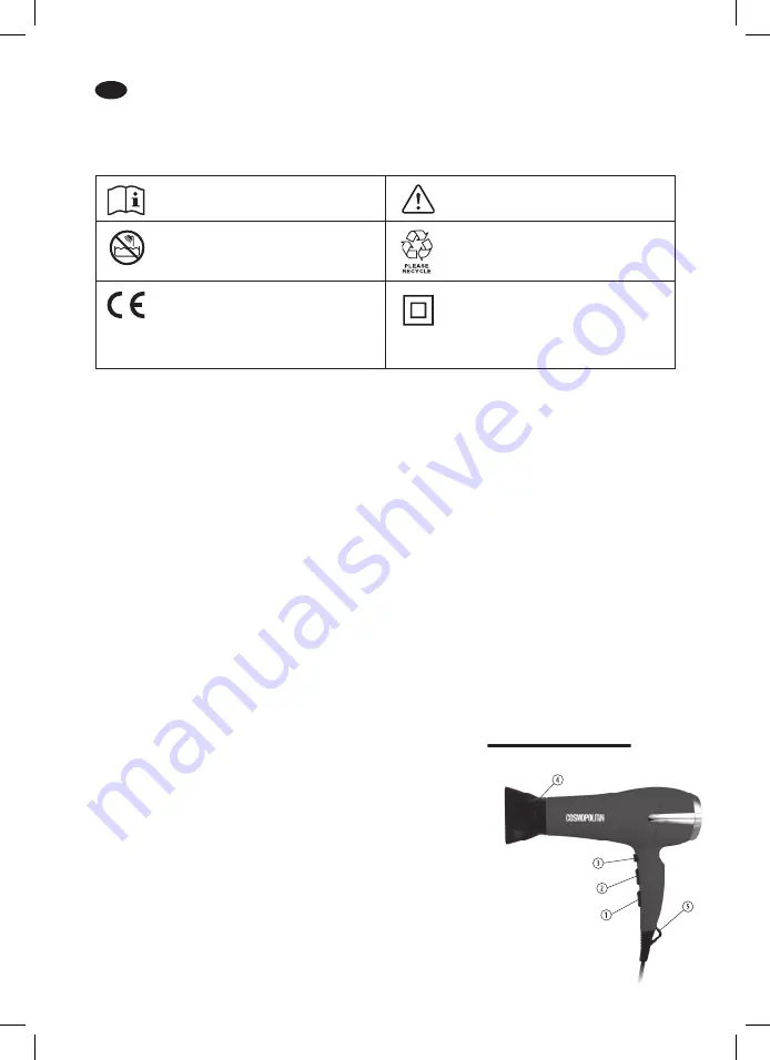 Cosmopolitan 8720039719170 Instruction Manual Download Page 22