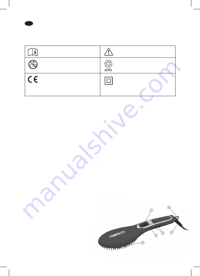 Cosmopolitan 8720039719194 Instruction Manual Download Page 2