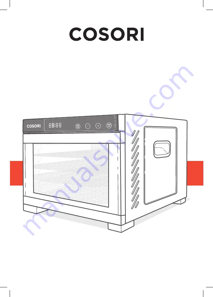 Cosori CP267-FD-RXS Скачать руководство пользователя страница 1