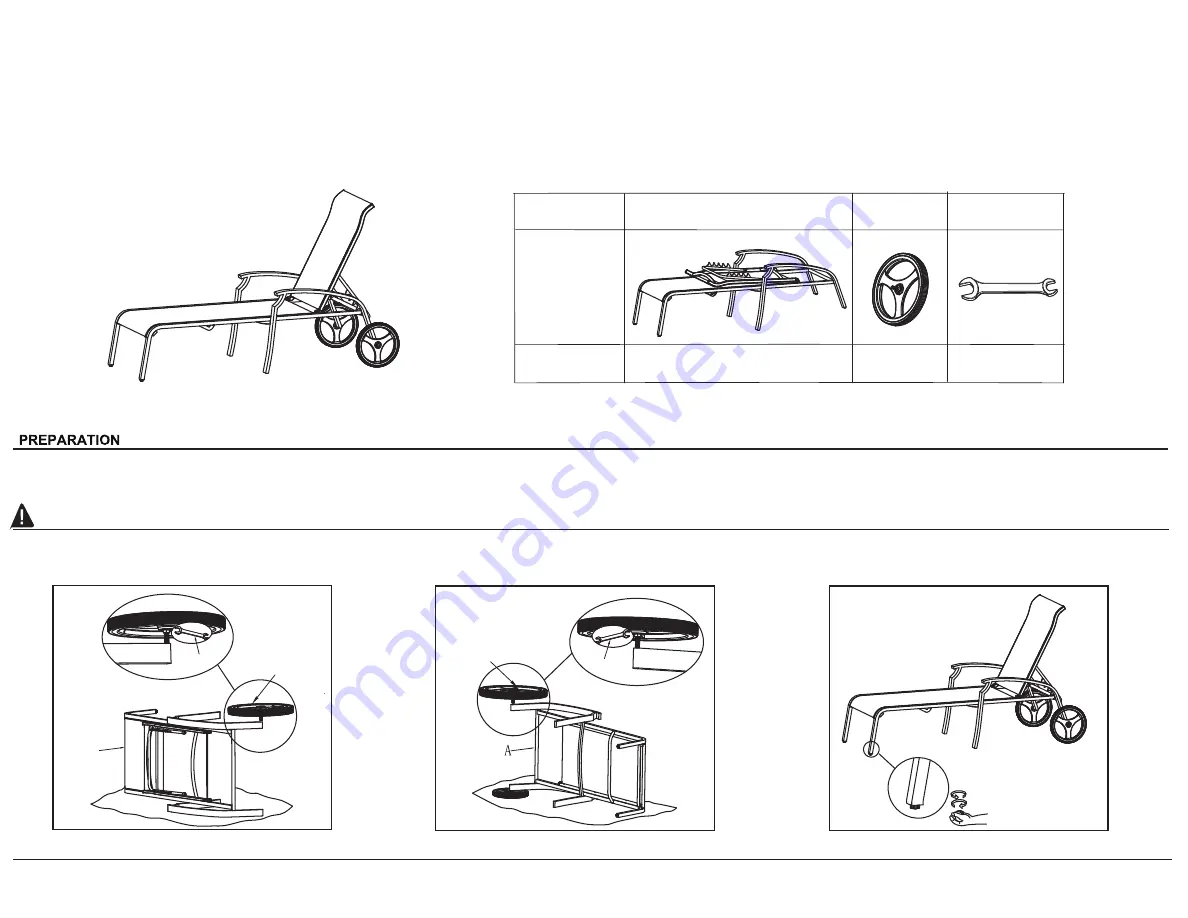 Costco 1900698 Assembly / Care & Use Instructions Download Page 1