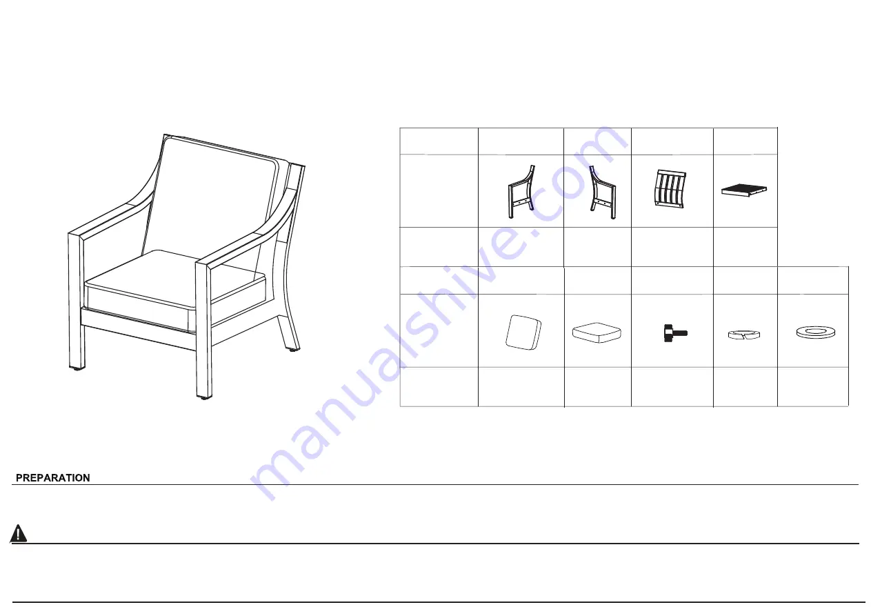 Costco 1902344 Assembly / Care & Use Instructions Download Page 1