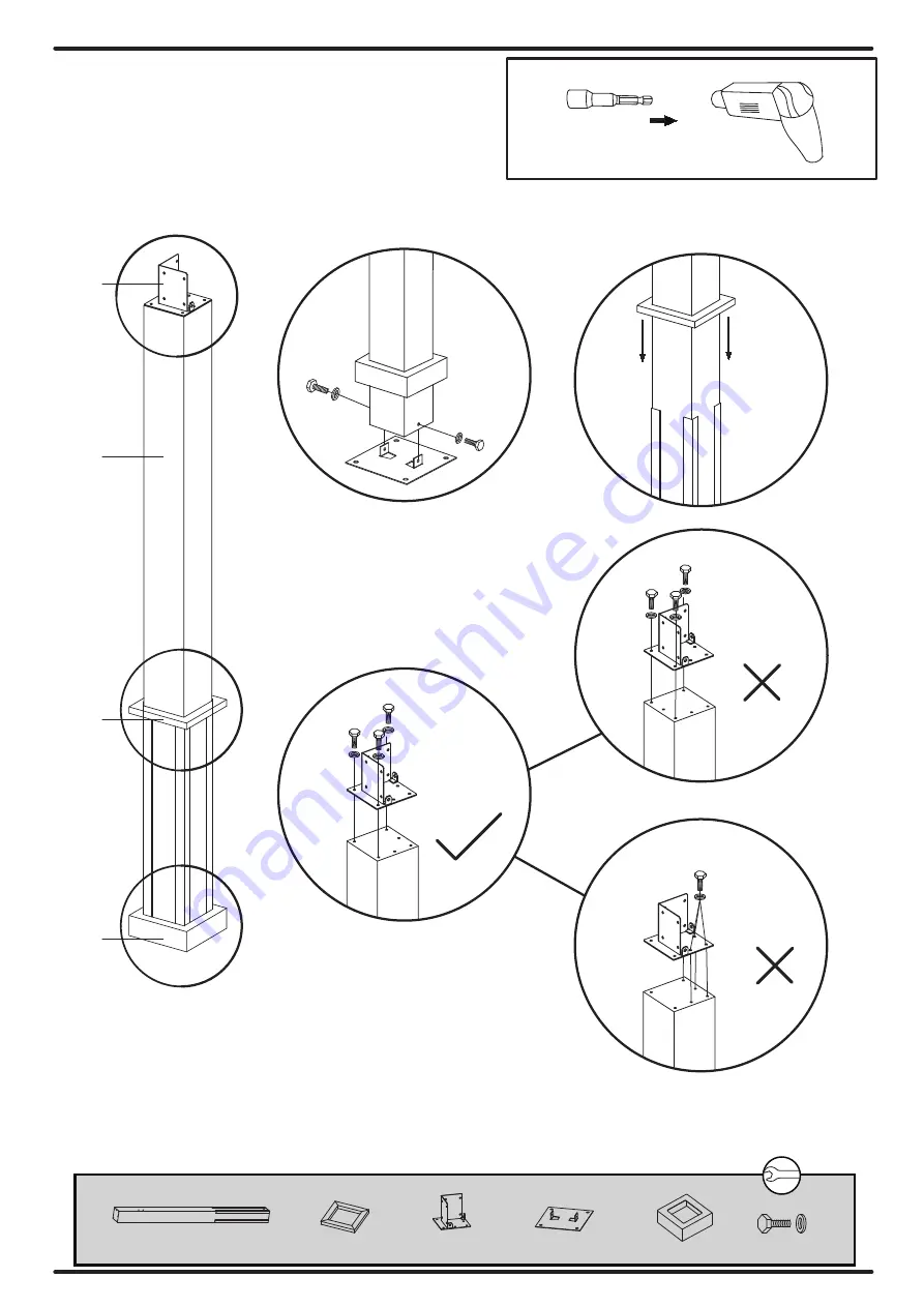 Costco 1902478 Assembly Manual Download Page 7