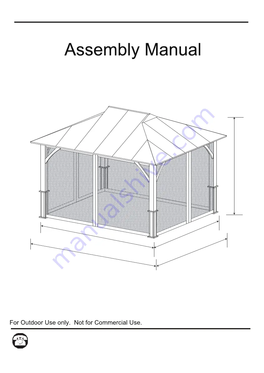 Costco 2127014 Assembly Manual Download Page 1