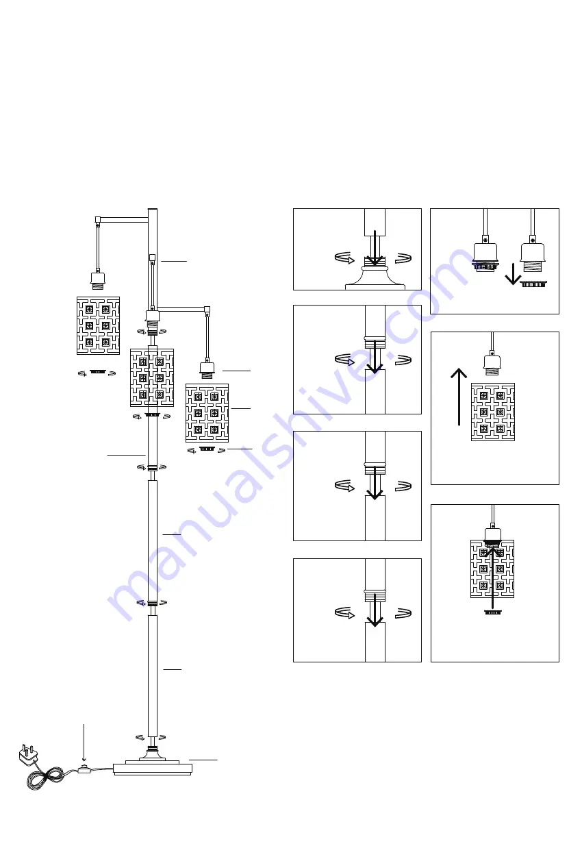 Costco JF5687 Assembly Instructions Manual Download Page 1