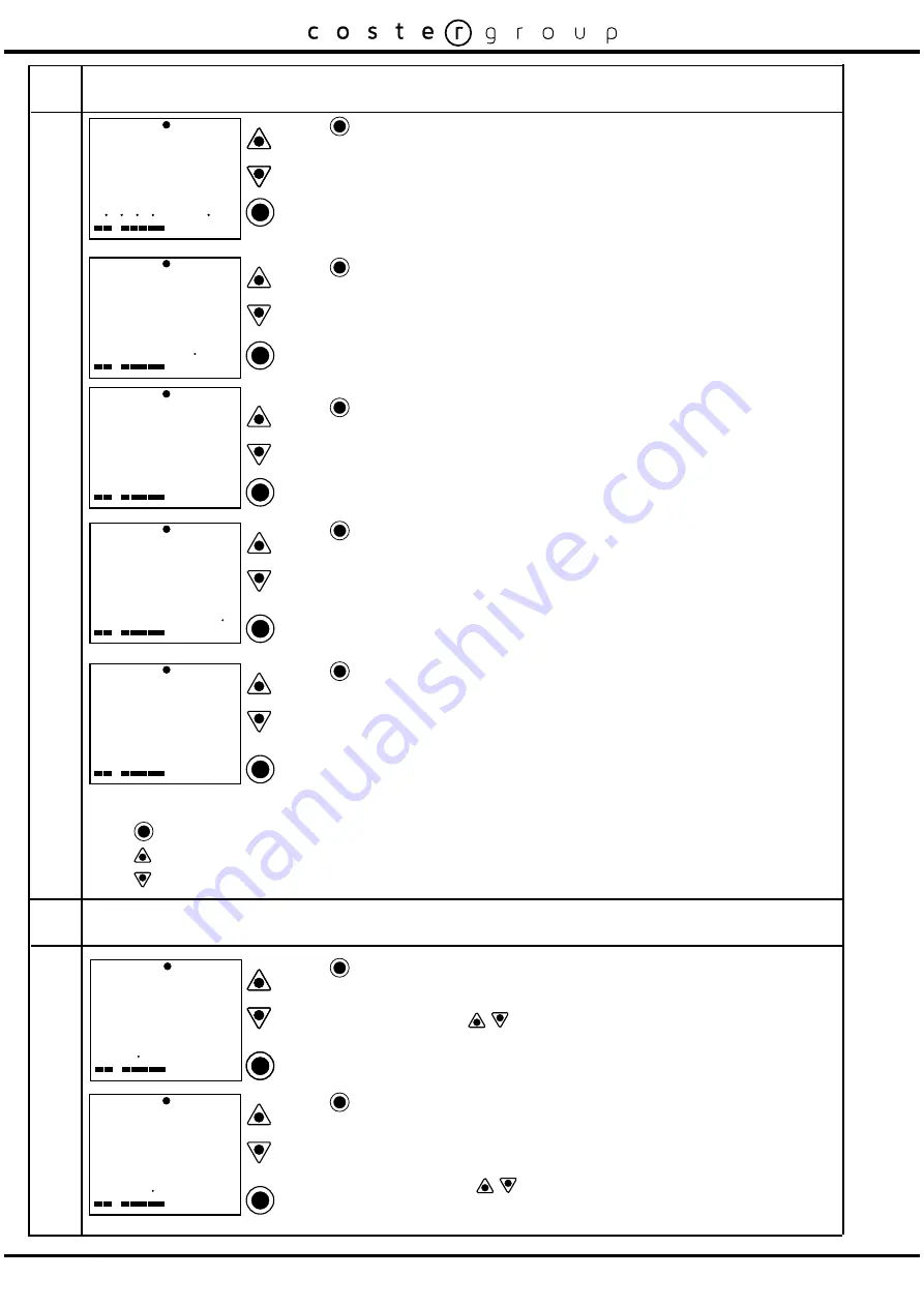 Coster RTL 120 Manual Download Page 12