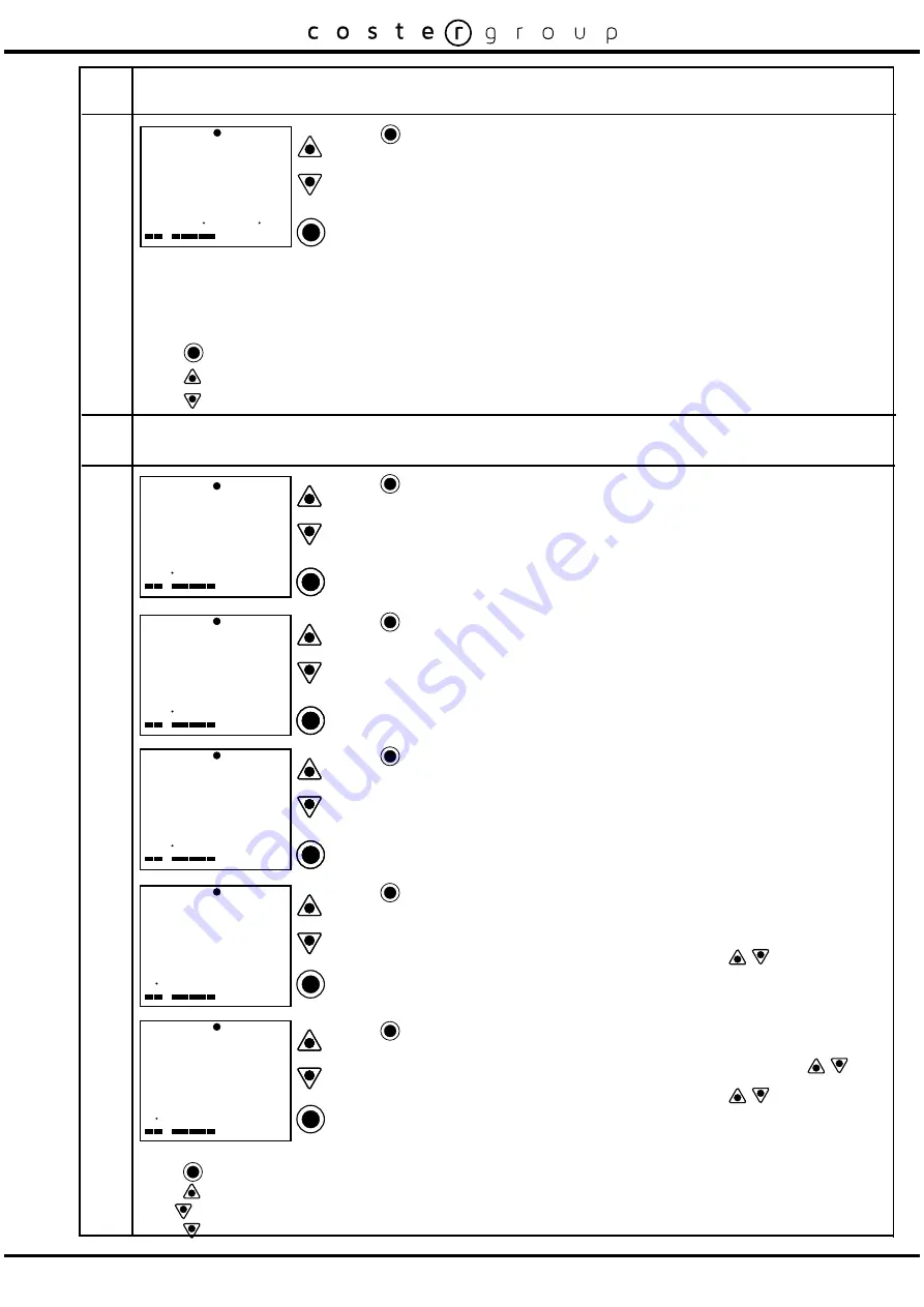 Coster RTL 120 Manual Download Page 13