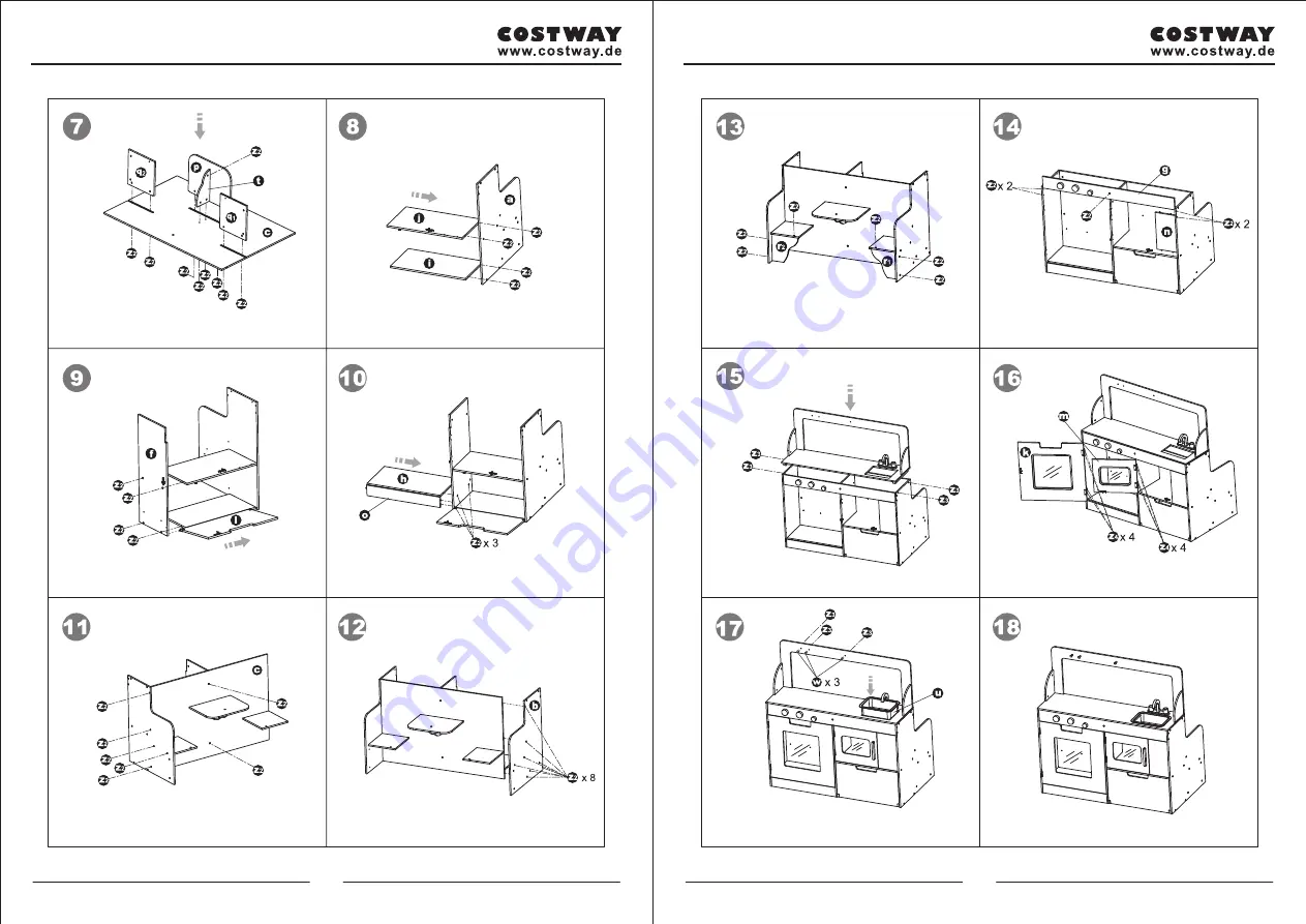 Costway 05631972 User Manual Download Page 7