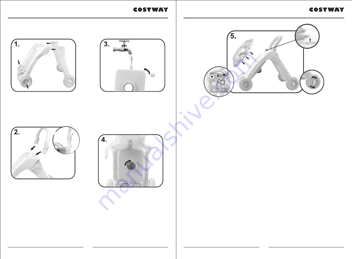 Costway 10273468 Скачать руководство пользователя страница 5