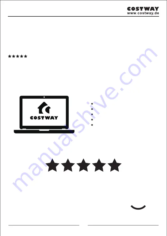 Costway 54098312 User Manual Download Page 18