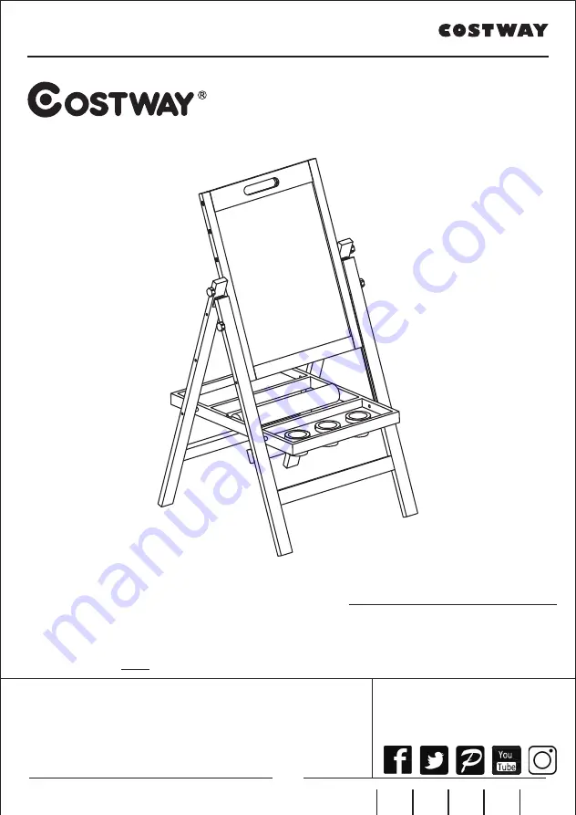 Costway 68109374 Скачать руководство пользователя страница 26