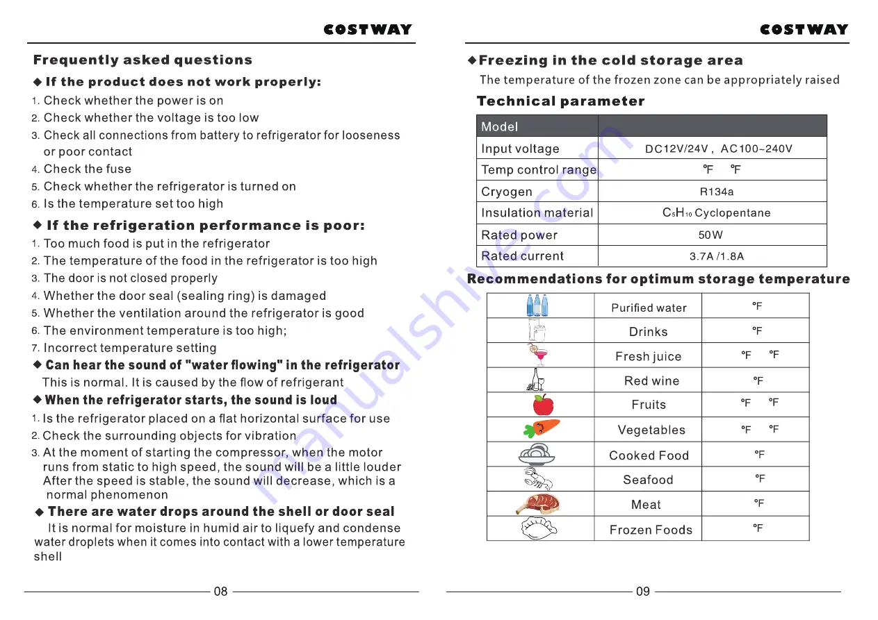 Costway AX10001US User Manual Download Page 5