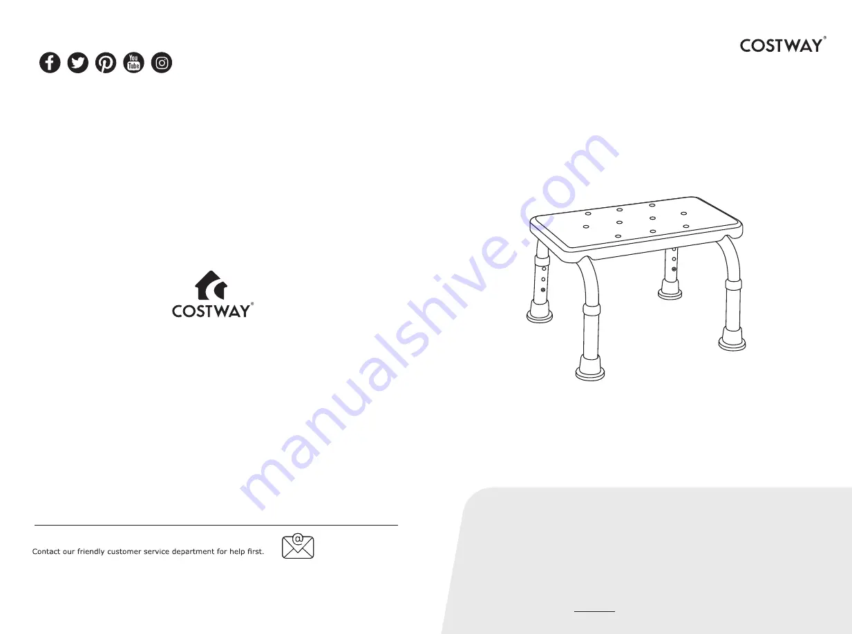 Costway BA1045 User Manual Download Page 1