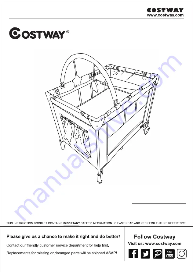 Costway BB5559 User Manual Download Page 1