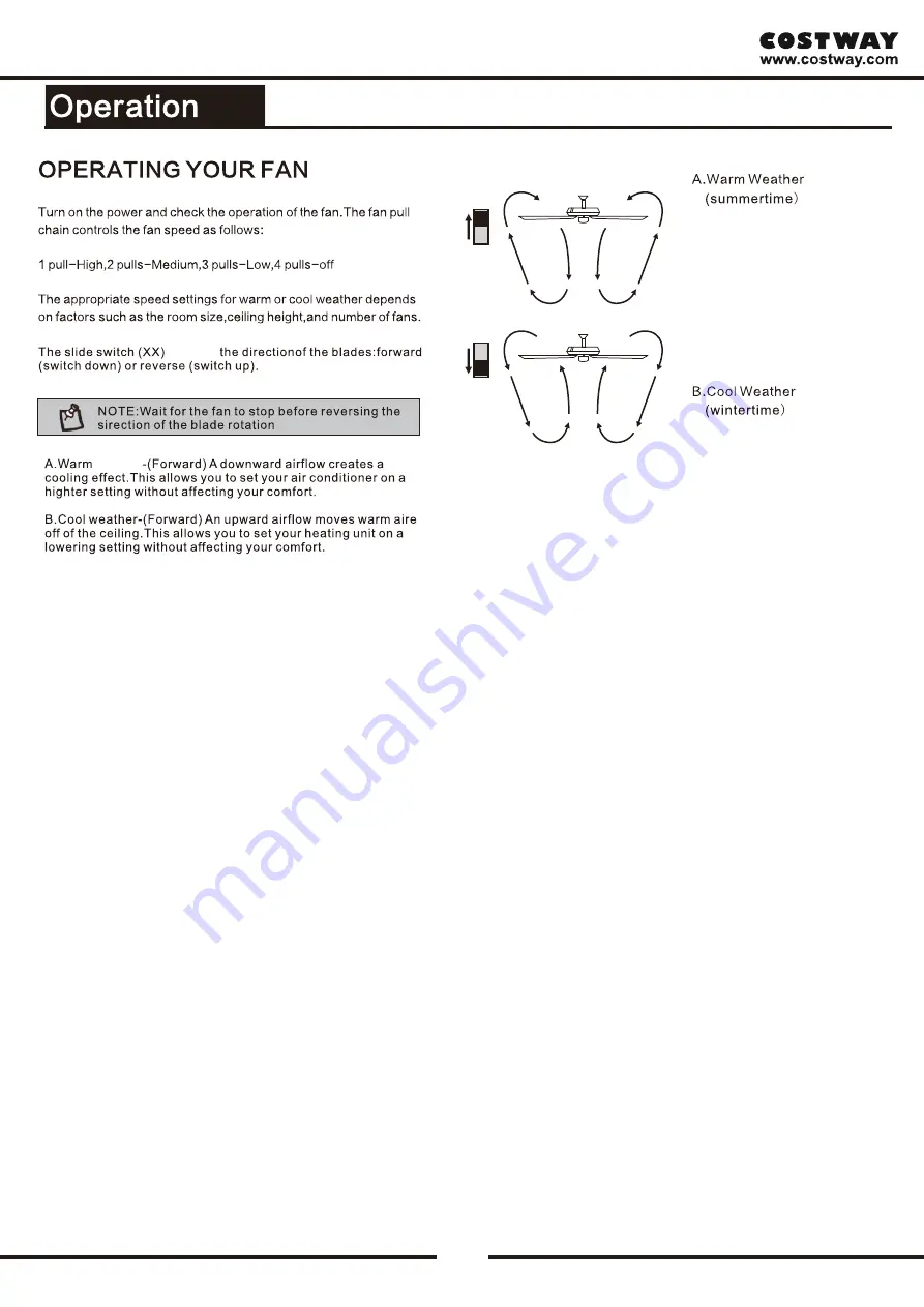 Costway E2P4375 User Manual Download Page 12