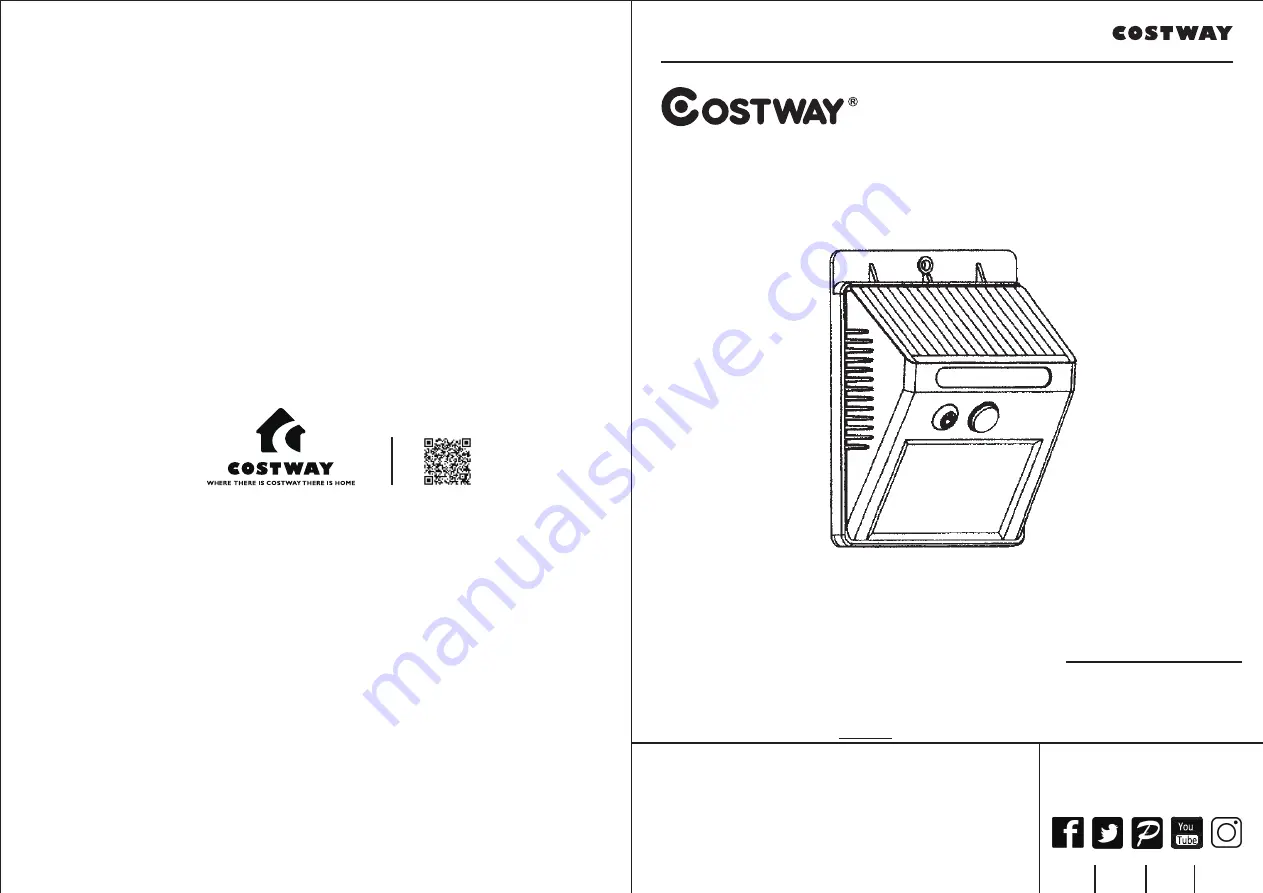 Costway EP24165 User Manual Download Page 1