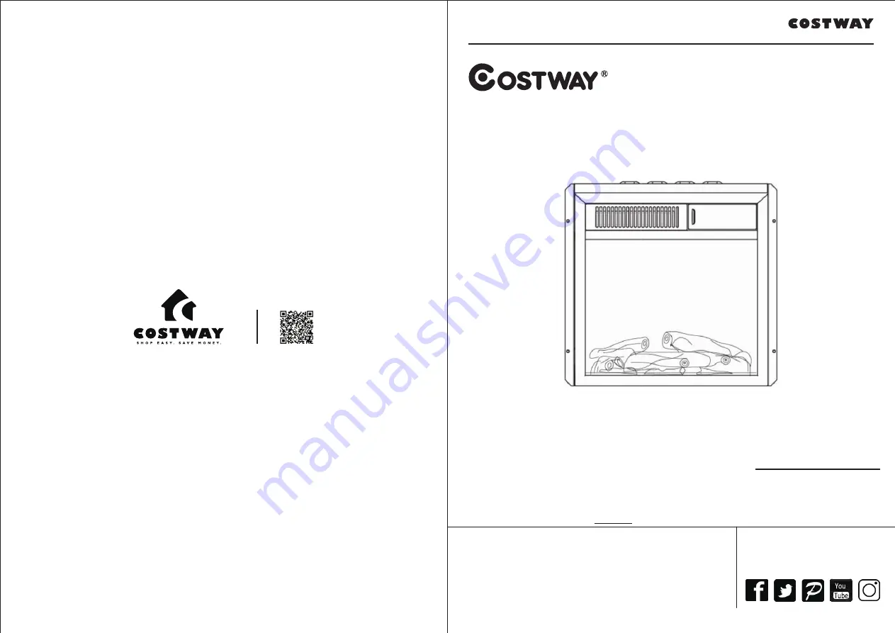 Costway EP24789 Скачать руководство пользователя страница 1