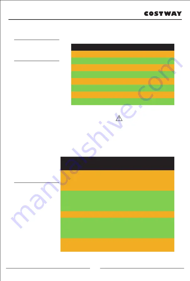 Costway EP24925US User Manual Download Page 12