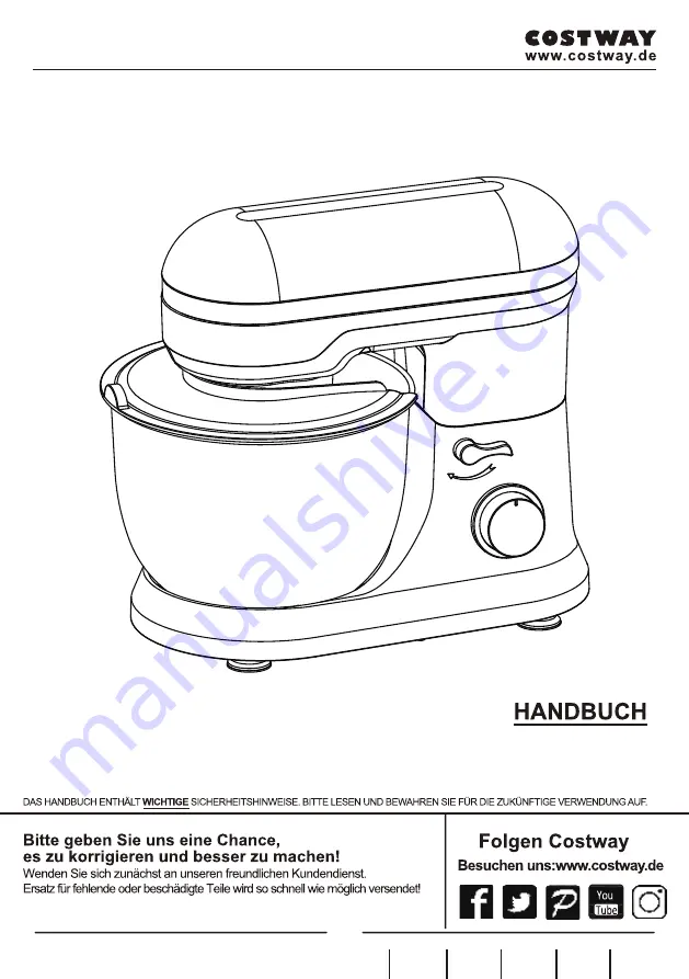 Costway EP24940DE User Manual Download Page 14