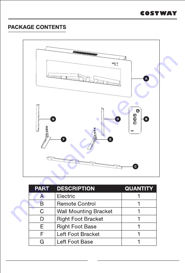 Costway FP10069US User Manual Download Page 8