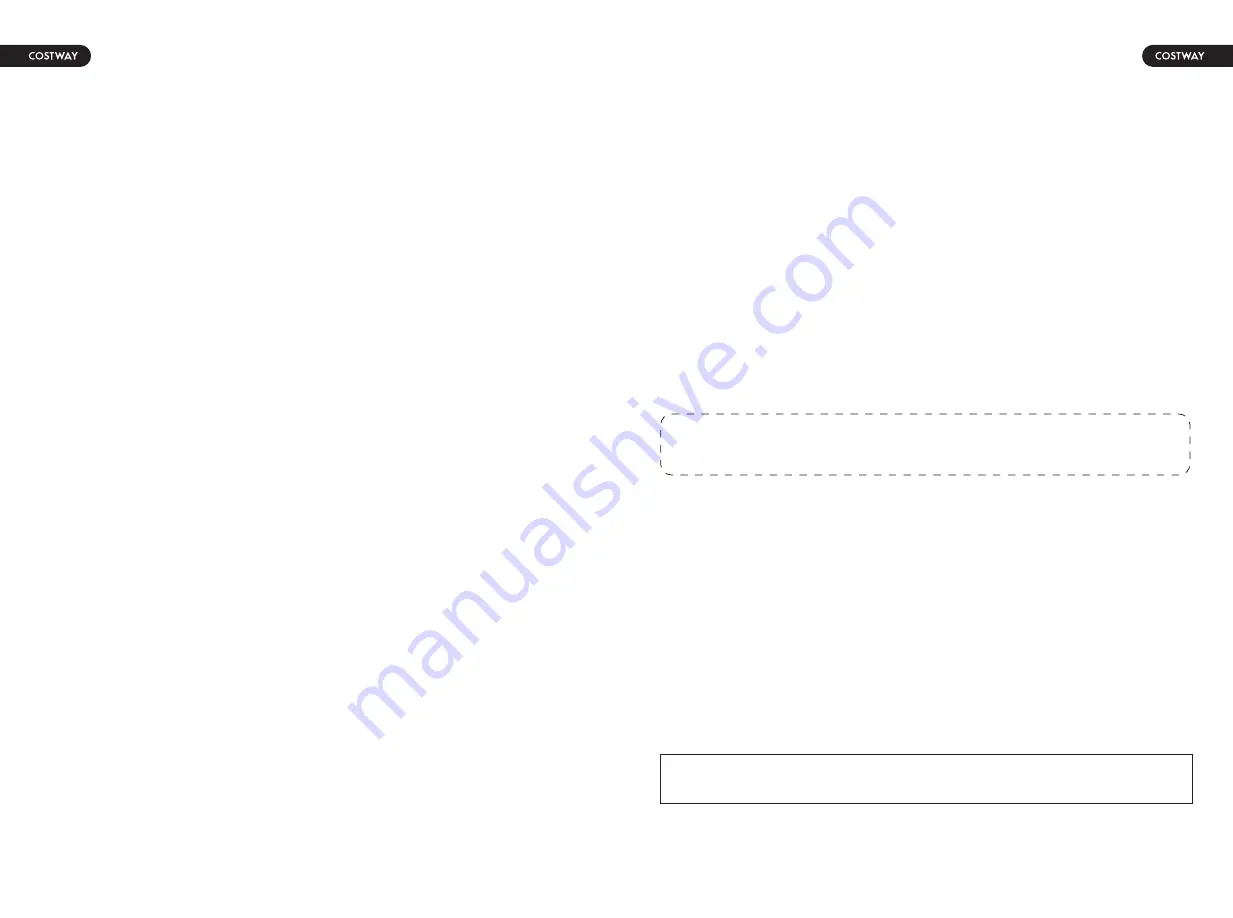 Costway FP10073US User Manual Download Page 8