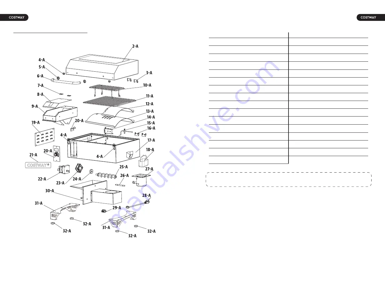 Costway FP10073US User Manual Download Page 16