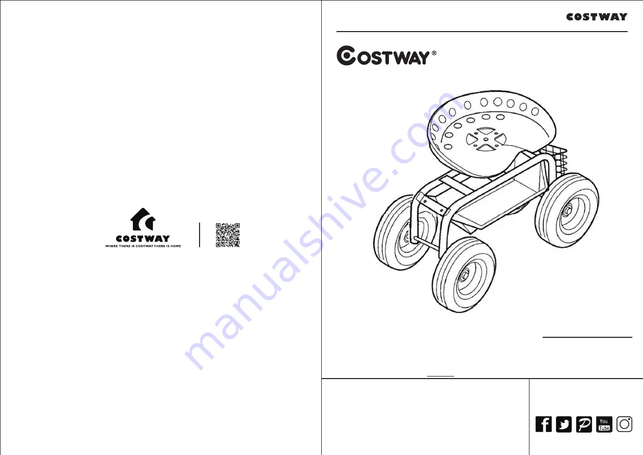 Costway GT3449 Скачать руководство пользователя страница 1