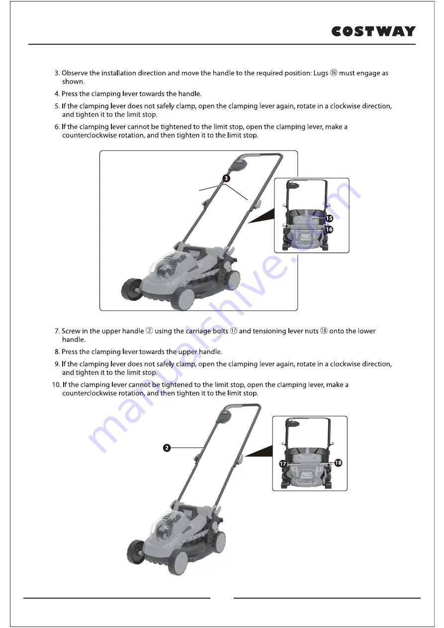 Costway GT3701US-GN Скачать руководство пользователя страница 9