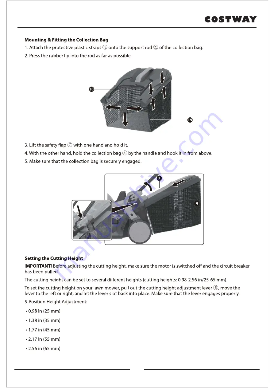 Costway GT3701US-GN Скачать руководство пользователя страница 10