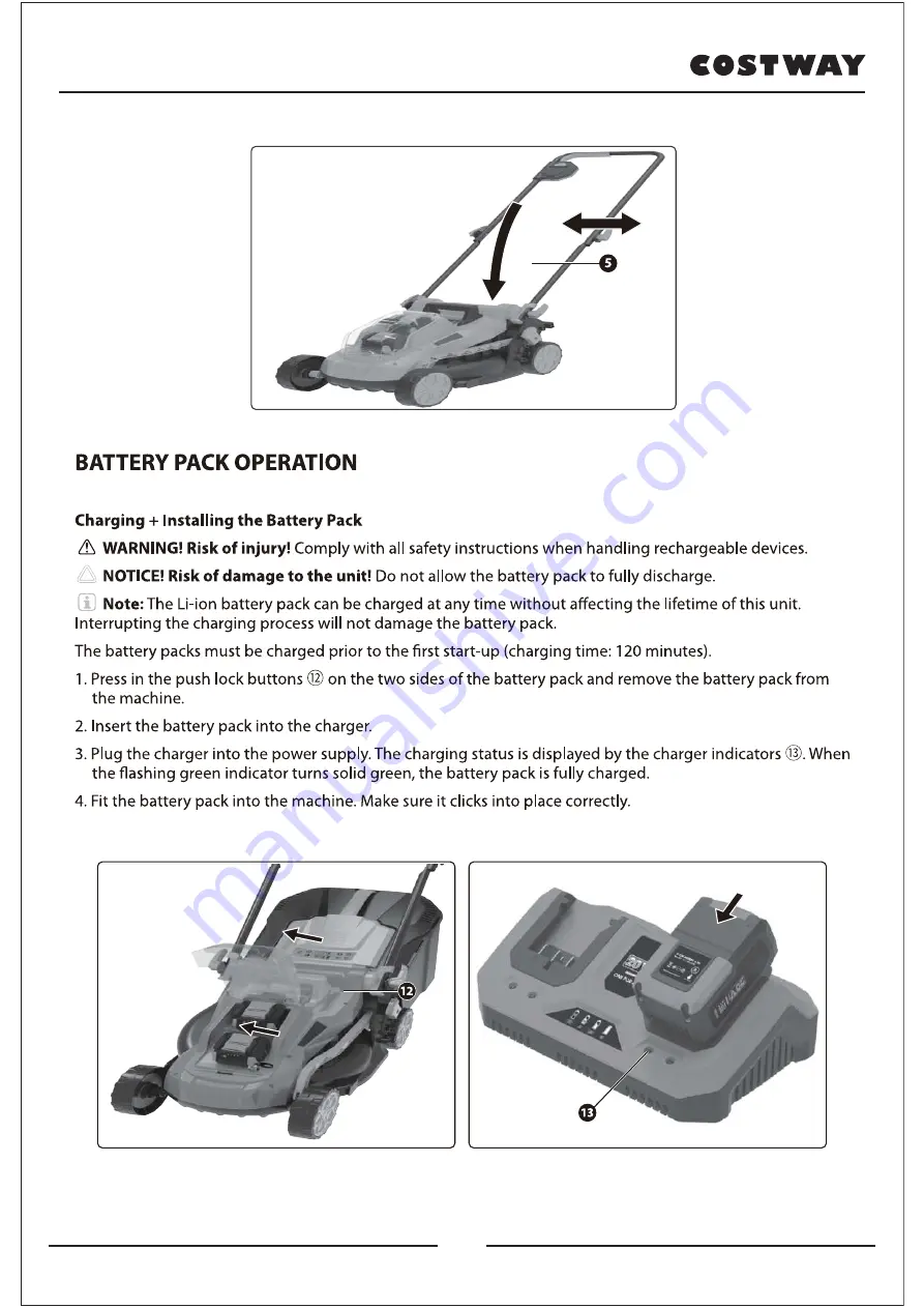 Costway GT3701US-GN Скачать руководство пользователя страница 11