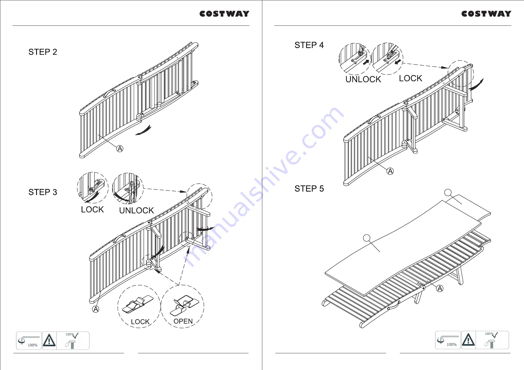 Costway HW63882 Скачать руководство пользователя страница 3