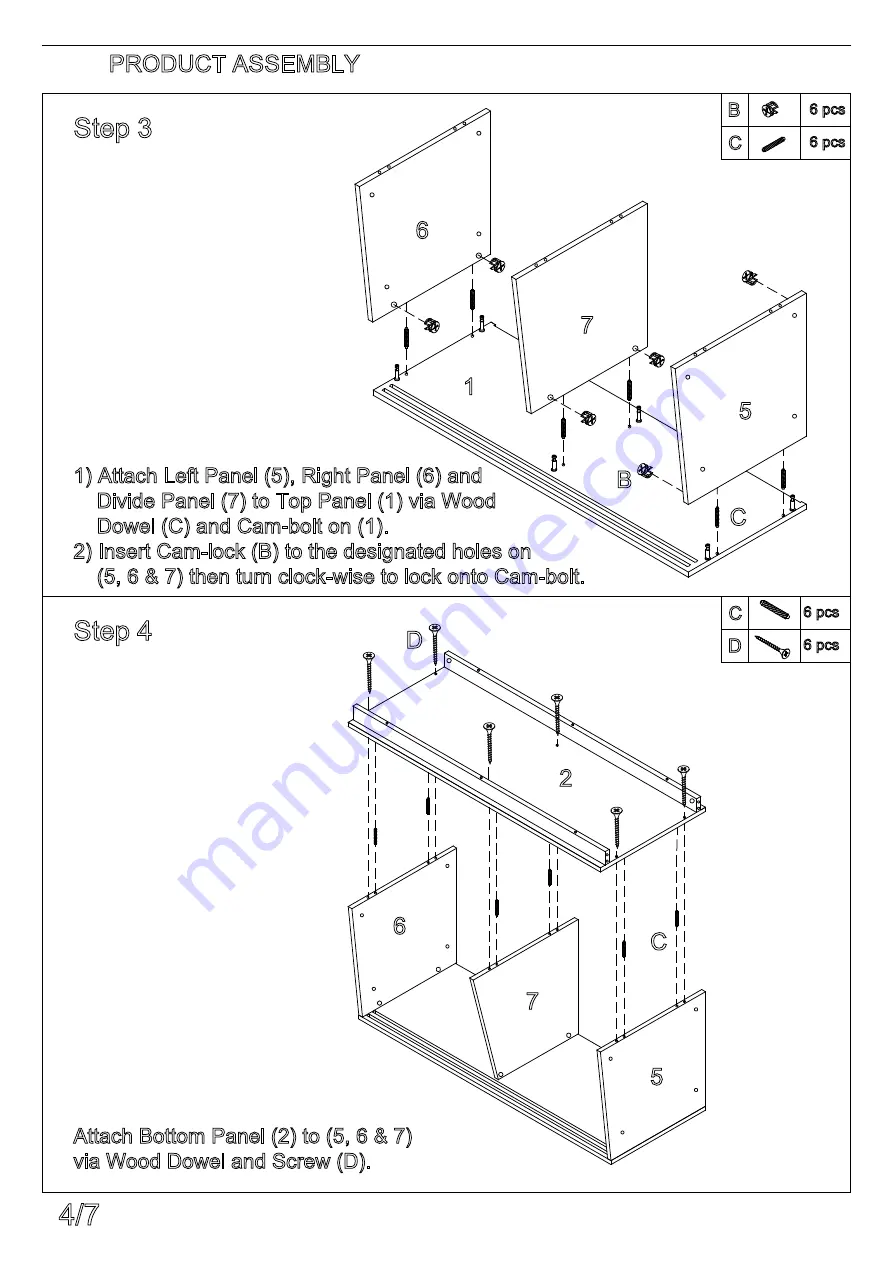 Costway HW64004 User Manual Download Page 5