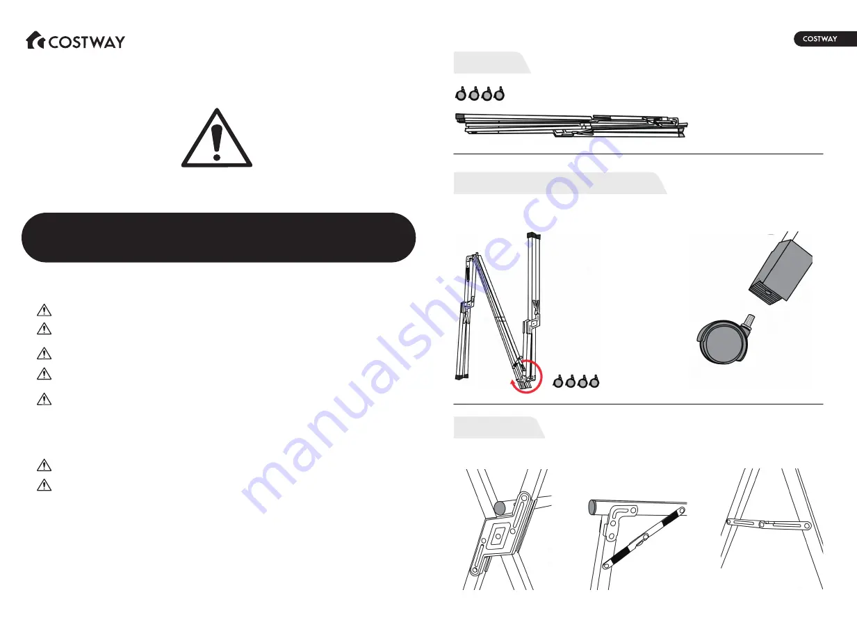 Costway JZ10048 Скачать руководство пользователя страница 2