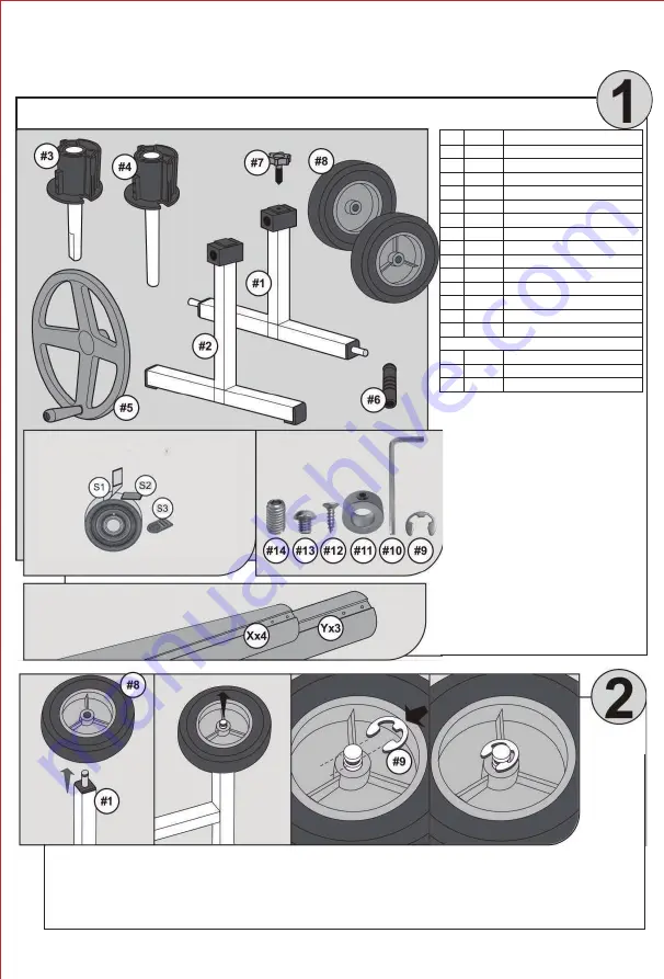 Costway OP2774 User Manual Download Page 2