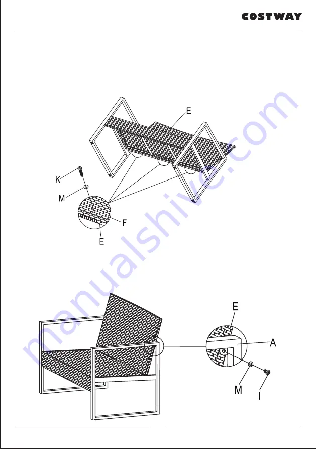 Costway Patiojoy HW64403 Скачать руководство пользователя страница 16