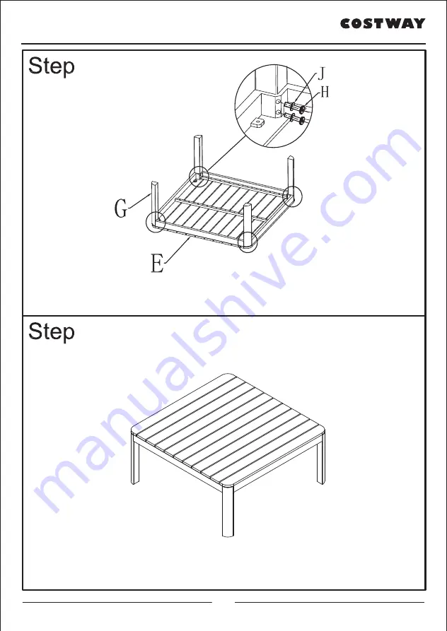 Costway Patiojoy HW65784 User Manual Download Page 7