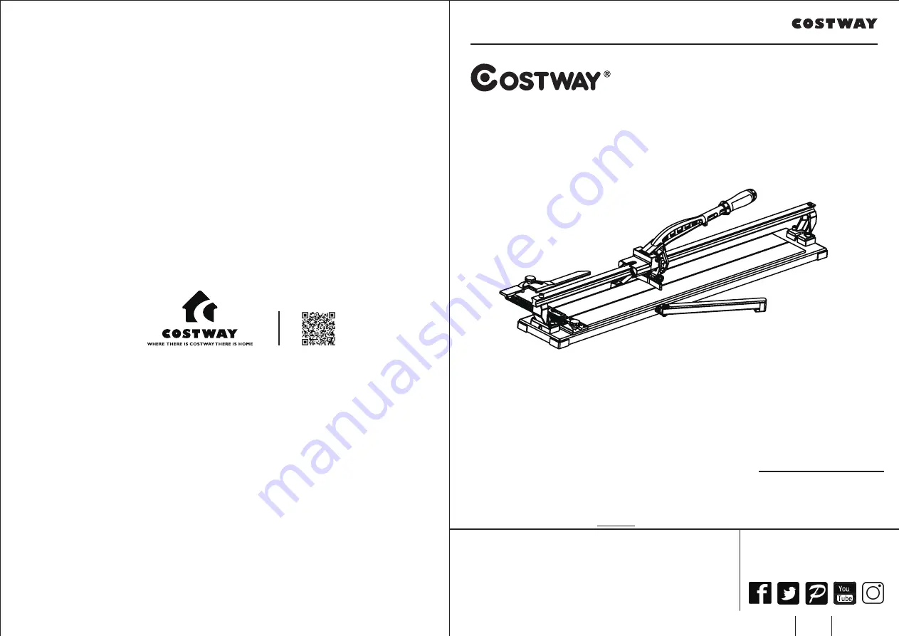 Costway TL35162 Скачать руководство пользователя страница 1