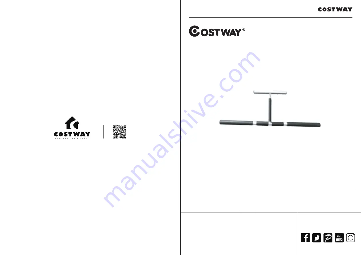 Costway TL35172 User Manual Download Page 1