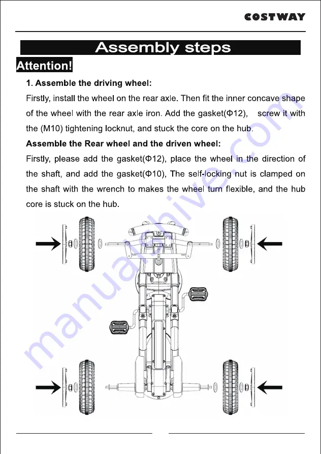 Costway TY327451 User Manual Download Page 8