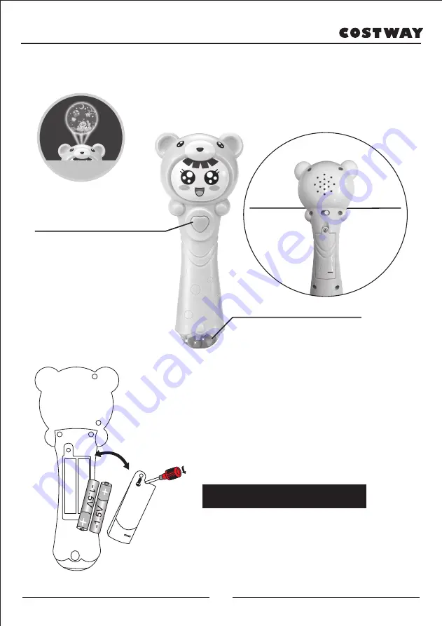 Costway TY328246 User Manual Download Page 16