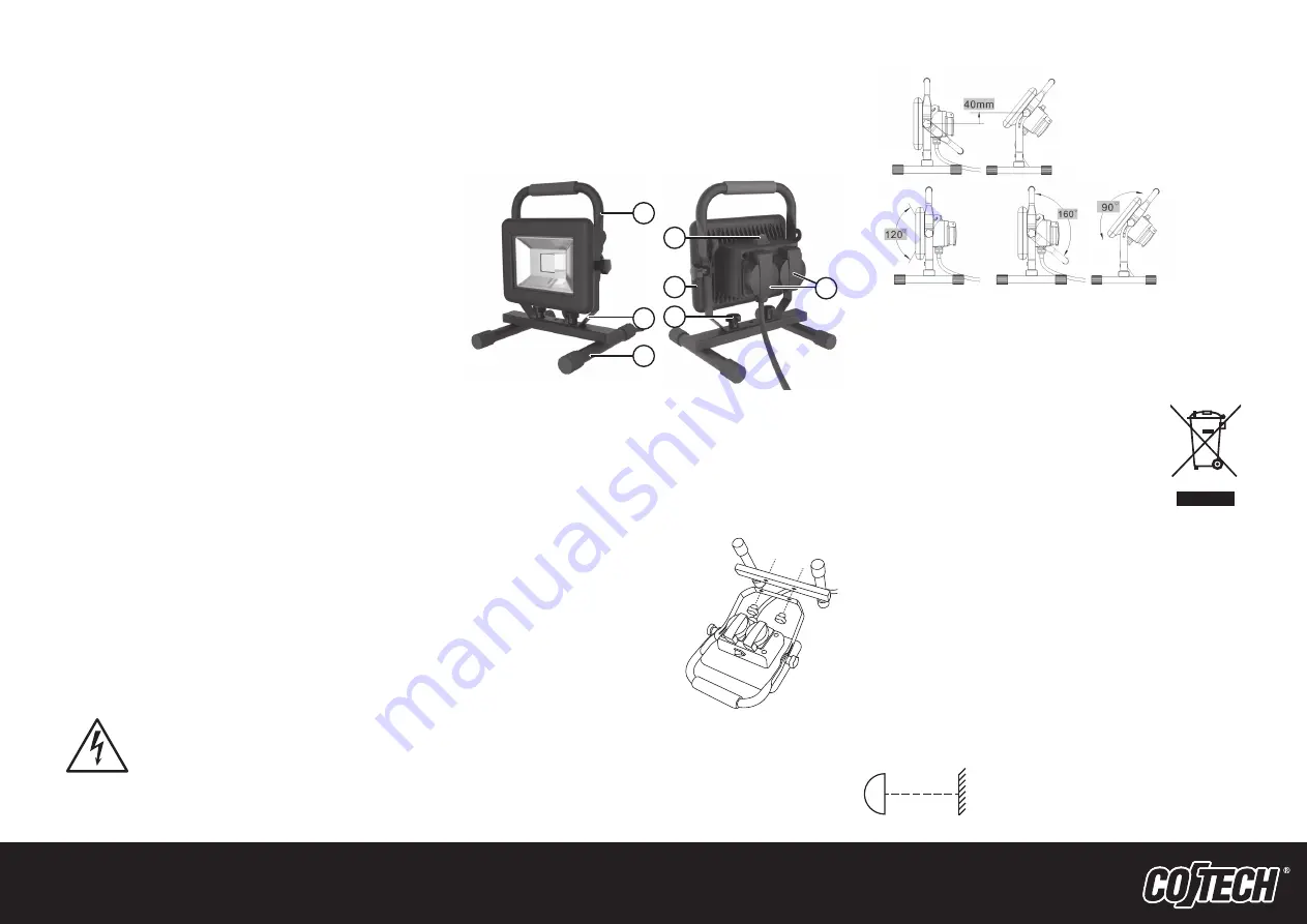 Cotech HK-LB644A-HSV(UK) Instruction Manual Download Page 3