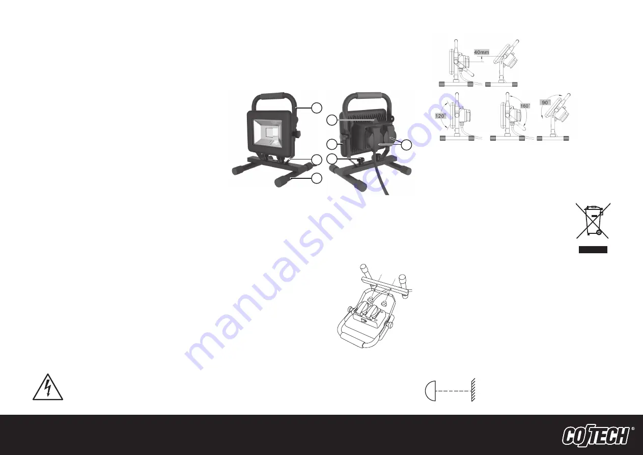 Cotech HK-LB644A-HSV(UK) Instruction Manual Download Page 5