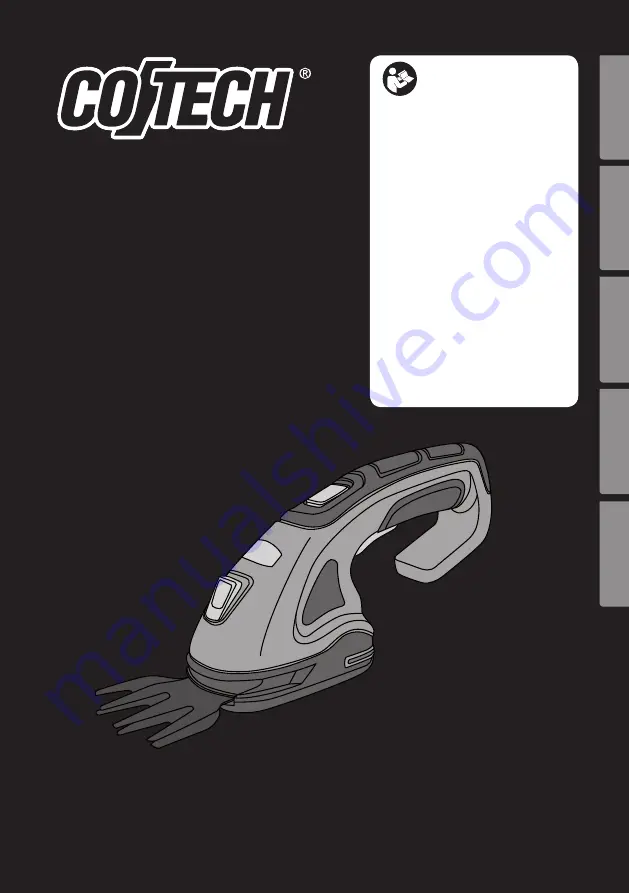 Cotech PLYL-02-7.2V Owner'S Manual Download Page 1