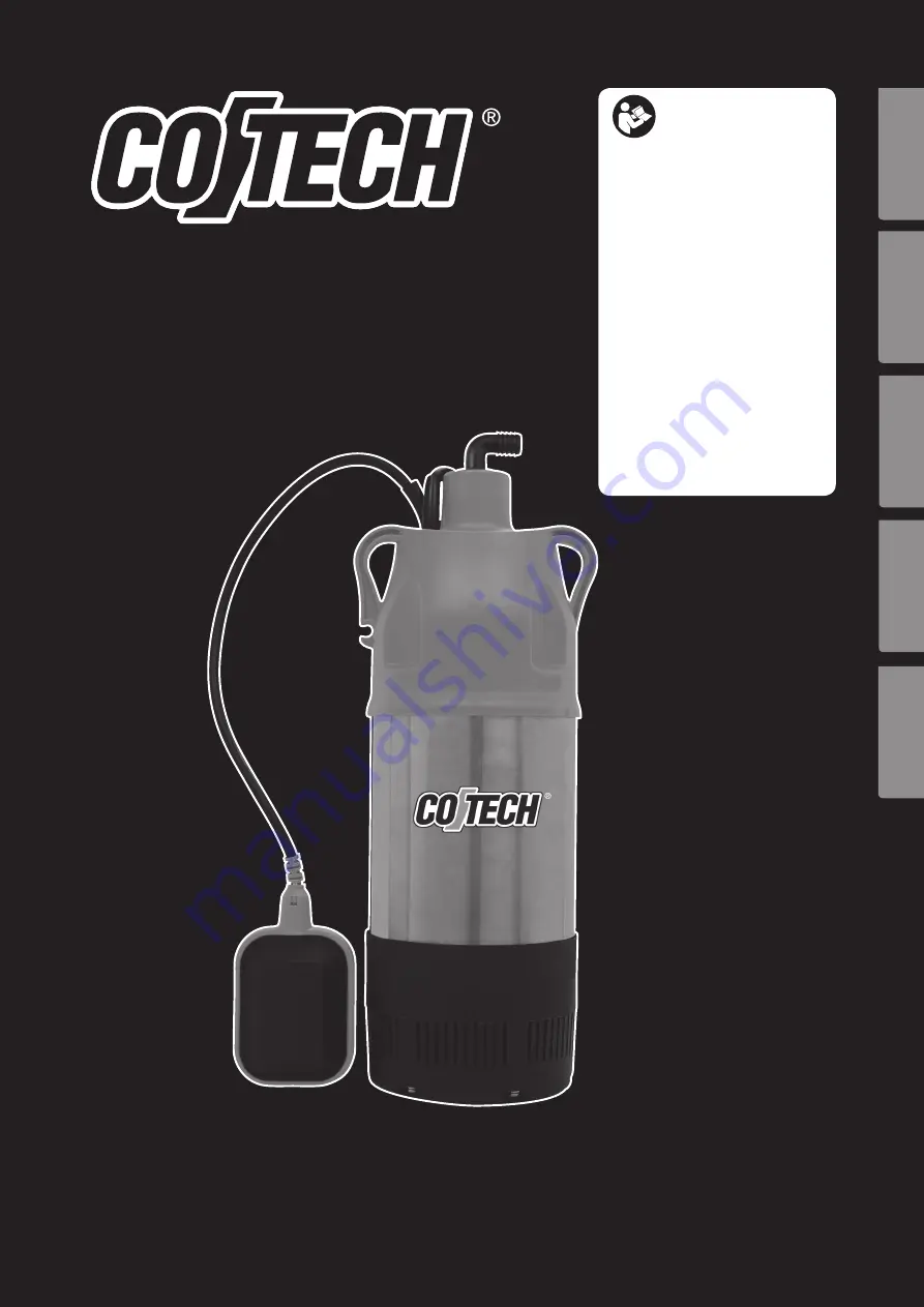 Cotech XKS-1100S Original Instructions Manual Download Page 1