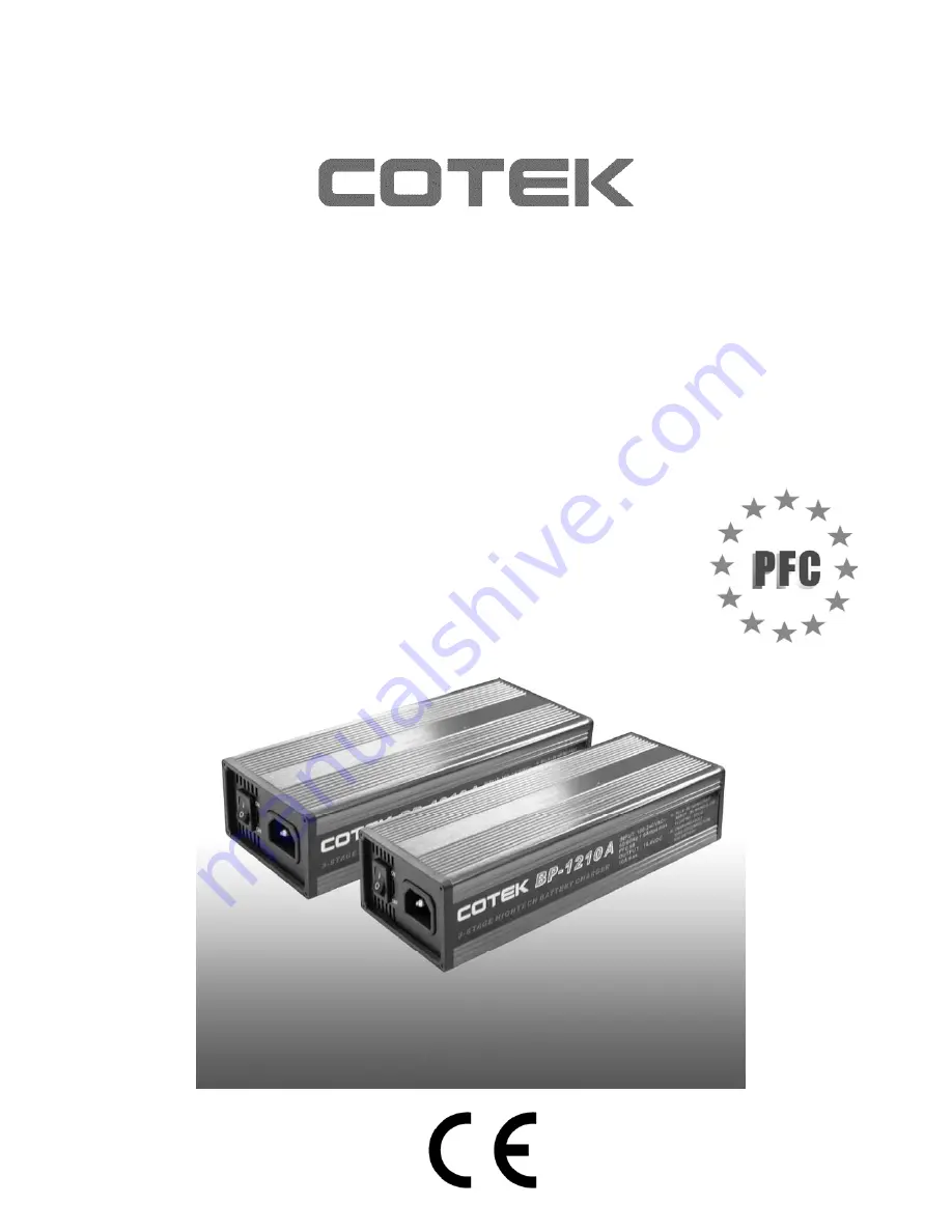 Cotek BP-1205A User Manual Download Page 1