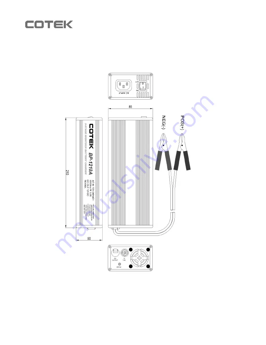 Cotek BP-1205A User Manual Download Page 7